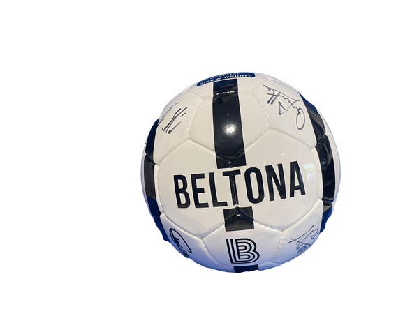 Beltona Ball mit Unterschriften der 1.Mannschaft FSV Frankfurt 2022/23 / Sale
