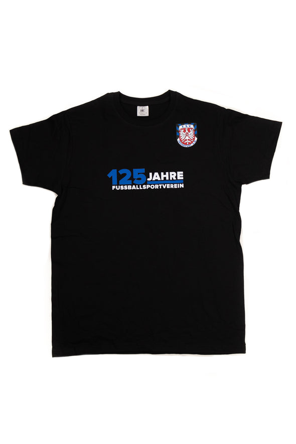 T-Shirt "125 Jahre" schwarz